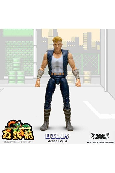OEM Figurina Double Dragon Deluxe 1/12 Billy, 18 cm, multicolor, set complet ...