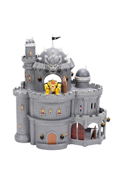 OEM Filmul Super Mario: Set de joacă Deluxe Castelul lui Bowser + minifigurina