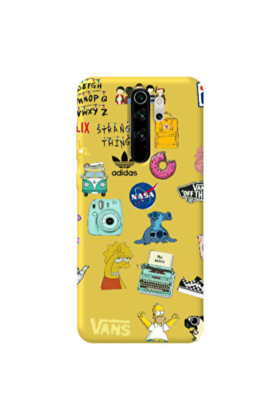 Other Xiaomi Redmi Note 8 Pro Mixed up 3 Yellow Colored Silicone TPU Θήκη