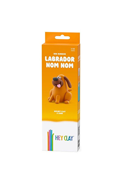 TM TOYS Masa plastică creativă Hey Clay Labrador Nom Nom, set, ușoară, sigură...