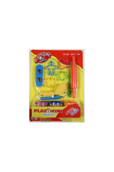 Pegaz Toys Set plastilina modelare Pegaz Toys, cu ustensile, pentru copii 3+,...