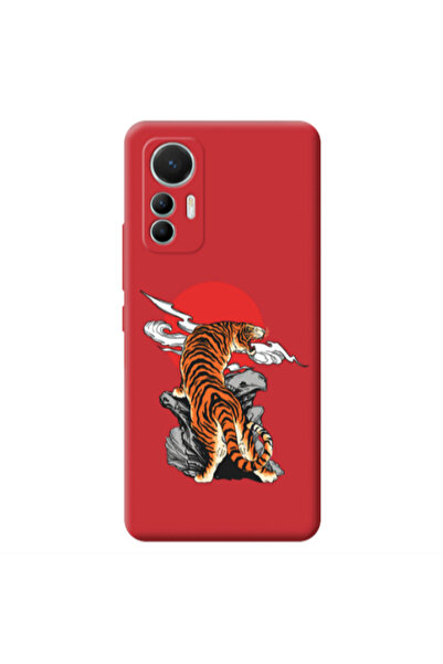 Other Xiaomi Mi 12 Lite Angry Gorilla Red Colored Silicone TPU Θήκη