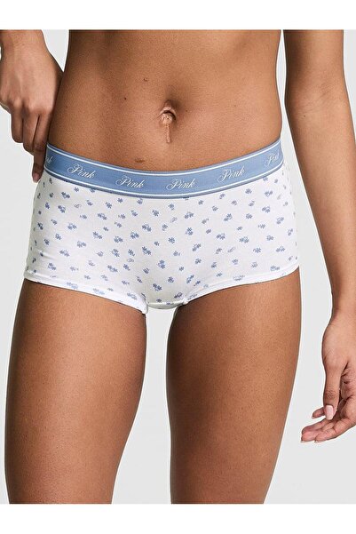 PINK Logolu Pamuklu Boyshort Külot