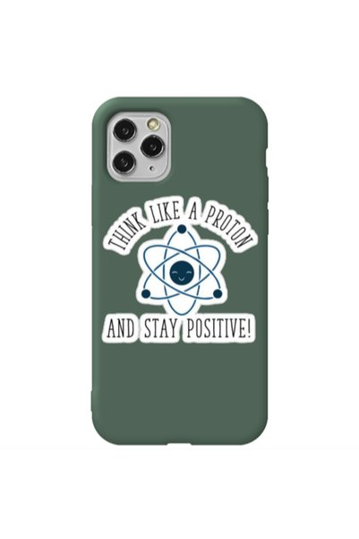 Other Apple iPhone 11 Pro Positive Dark Green Colored Silicone TPU Θήκη