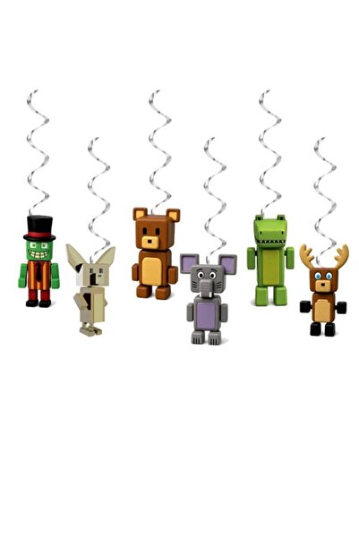 parti show Super Bear Adventure 6'lı Asma Tavan Süs