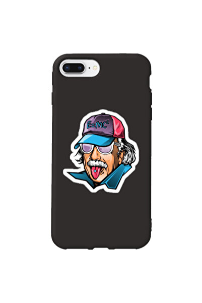 Other Apple iPhone 7 Plus Einstein Black Colored Silicone TPU Θήκη