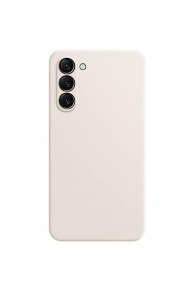 OEM Husă spate din silicon TPU pentru Samsung Galaxy S24 Plus, Alb Unt, cu in...