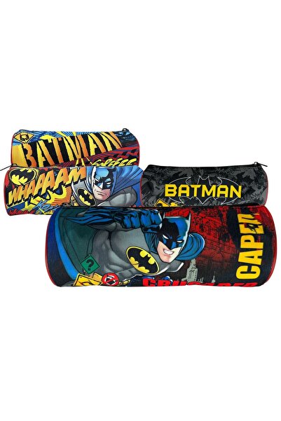 Warner Bros Μπάτμαν Κυλινδρική Κασετίνα 23x8εκ.