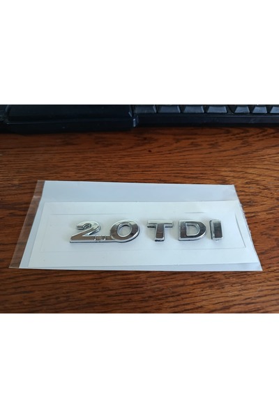 restinal Volkswagen Passat 2.0 Tdi B6 2005-2010 Chrome Abs Trunk Lettering Lo...