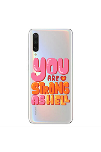 Other Xiaomi Mi 9 Lite You are Love Strong Transparent Silicone TPU Θήκη