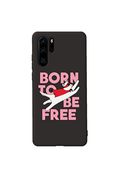 Other Huawei P30 Pro Born Free Black Colored Silicone TPU Θήκη