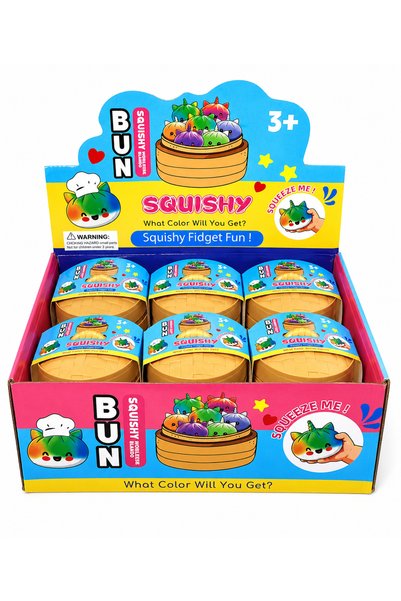Squishy Minge Unicorn cu Gel și Mărgele – Jucărie Antistres Senzorială, Model Surpriză