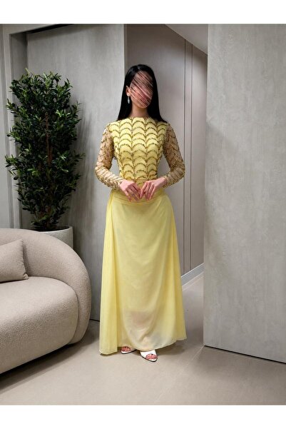 Mar style Luxury Beaded Embroidery Evening Dress and Elegant Floor-Length Gown