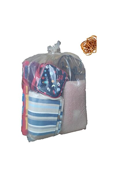 Empressco 10 Pieces 90X130 Transparent Elastic Blanket and Pillow Nylon Set