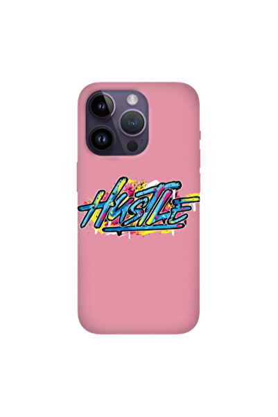 Other Apple iPhone 14 Pro Max No pain Pink Colored Silicone TPU Θήκη