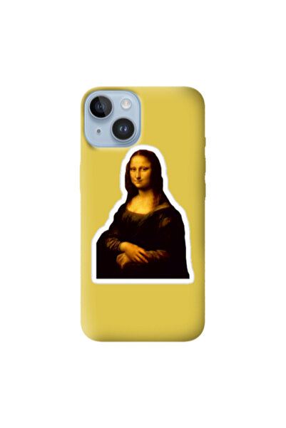 Other Apple iPhone 14 Plus Davinci Yellow Colored Silicone TPU Θήκη
