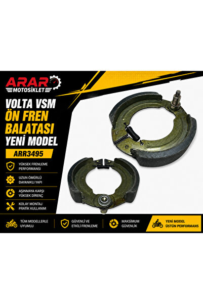Arar VOLTA VSM ÖN FREN BALATASI YENİ MODEL-ARR3495