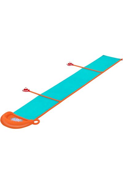 BESTWAY H2OGO! Su kaydırağı, 488 x 129 cm, 3 yaşından itibaren, dayanıklı PVC...