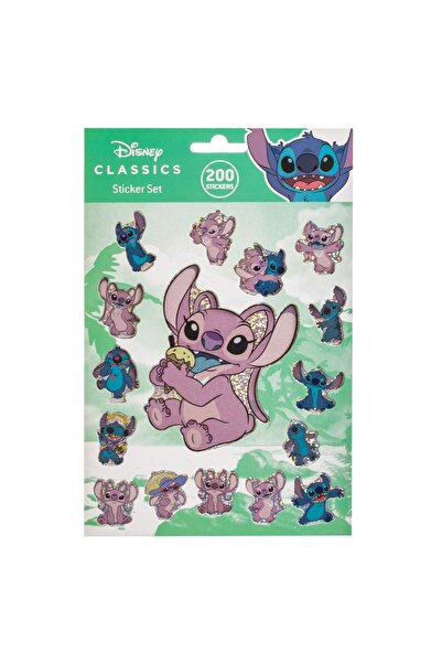 Disney Set de stickere Stitch - 200 bucăți, 4 coli
