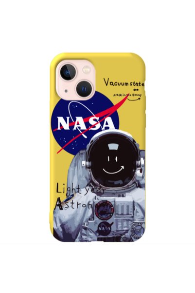 Other Apple iPhone 13 Vacuum State Yellow Colored Silicone TPU Θήκη