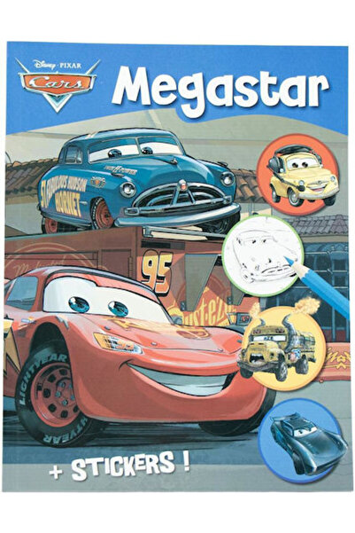 Disney Σελίδες Βιβλίου Ζωγραφικής Megacolor A4 128 Σελίδες & Αυτοκόλλητα Αυτο...