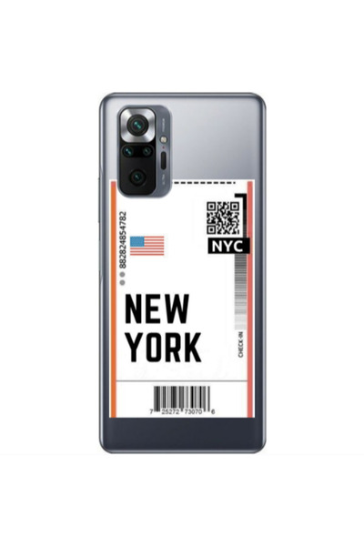 Other Xiaomi Redmi Note 10 Pro 4G New York NYC Transparent Silicone TPU Θήκη