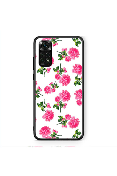 Other Xiaomi Redmi Note 11 Pro 5G Roses White Black Glossy Θήκη