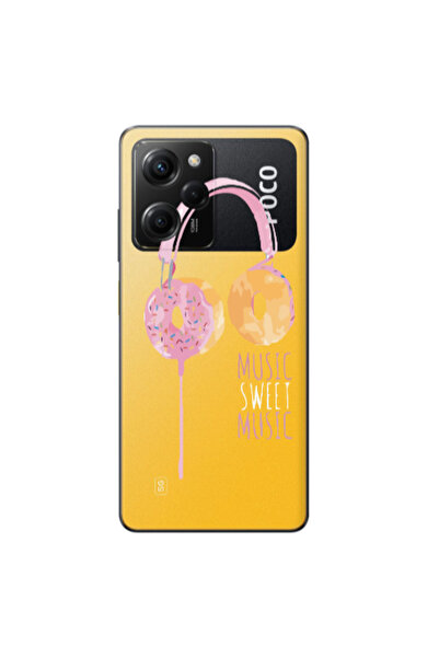 Other Xiaomi Poco X5 Pro Donut earphone Transparent Silicone TPU Θήκη