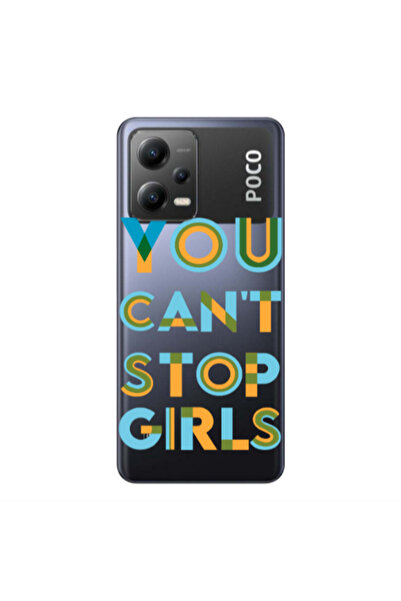 Other Xiaomi Poco X5 You Cant Stop Girls Transparent Silicone TPU Θήκη