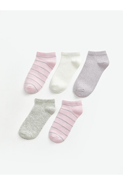 LC Waikiki جوارب LCW Kids ذات الخطوط الوردية للفتيات من NEVAVM