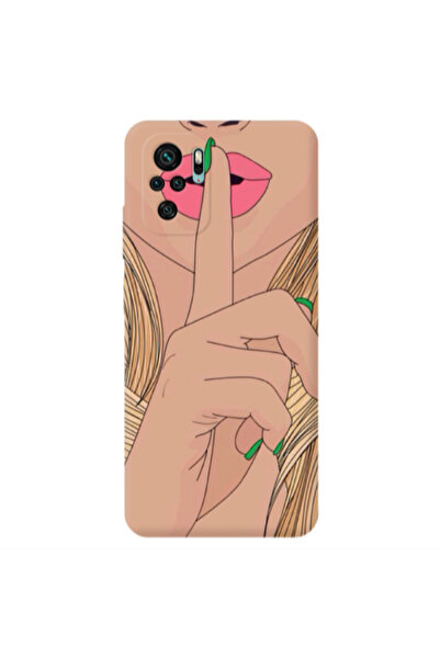 Other Xiaomi Redmi Note 10S Shut up Transparent Silicone TPU Θήκη