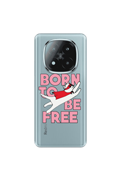Other Xiaomi Redmi Note 14 Pro + 5g Born Free Transparent Silicone TPU Θήκη