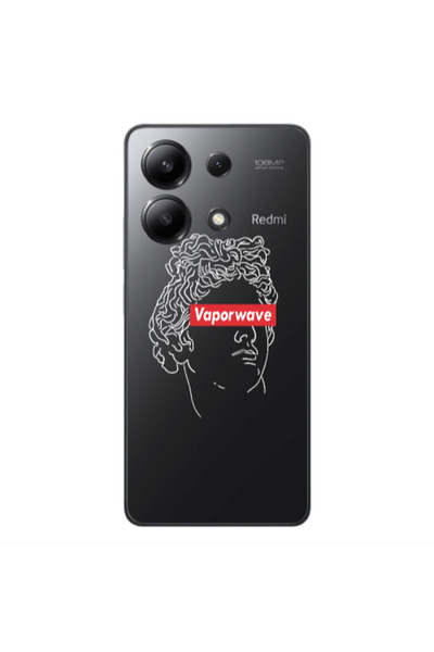Other Xiaomi Redmi Note 13 4G Vaporwave Transparent Silicone TPU Θήκη