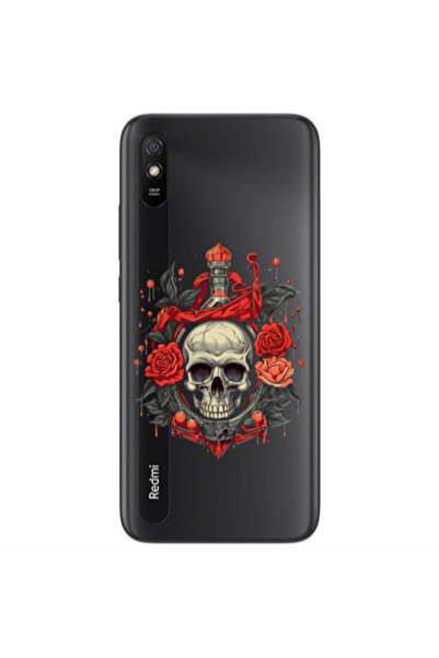 Other Xiaomi Redmi 9A Flower head Transparent Silicone TPU Θήκη