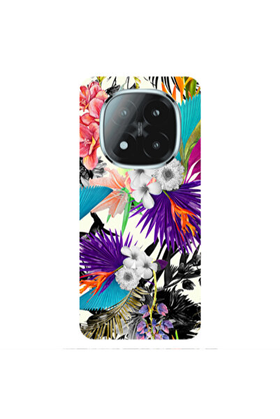 Other Xiaomi Redmi Note 14 Pro + 5g Sea flowers Transparent Silicone TPU Θήκη