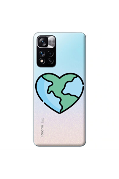 Other Xiaomi Redmi Note 11 Pro 5G World in my heart Transparent Silicone TPU ...