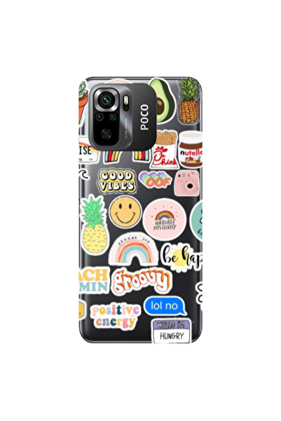 Other Xiaomi Poco M5 s Good vibes Transparent Silicone TPU Θήκη