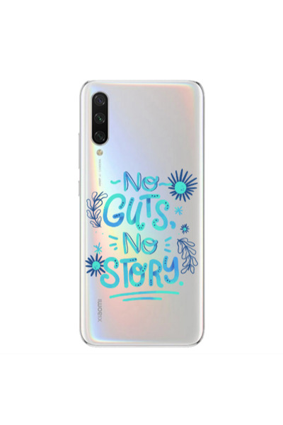 Other Xiaomi Mi 9 Lite No guts no story Transparent Silicone TPU Θήκη