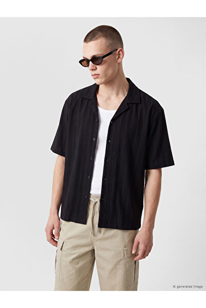 LC Waikiki Nevavm with Difference Relax Fit Men's Shirt