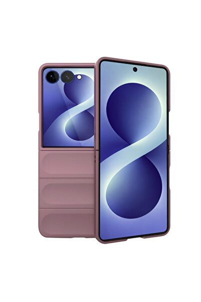 Techsuit Калъф за телефон Magic Shield за Samsung Galaxy Z Flip8, защита, лилав