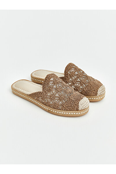 LC Waikiki Peak New Season Women's Slippers with Mesh Detail