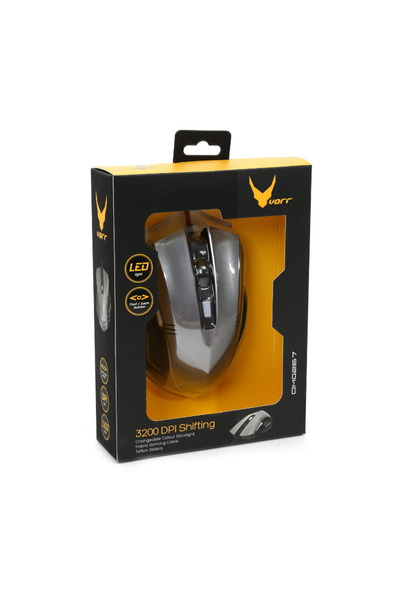 MC Micostore Omega Varr Gaming OM0267 43213 οπτικό ποντίκι, 1200-3200 dpi, US...