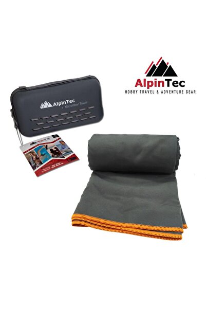 ALPINPRO Πετσέτα Microfiber DryFast (XL) 75 X 150 Alpin Cool Grey