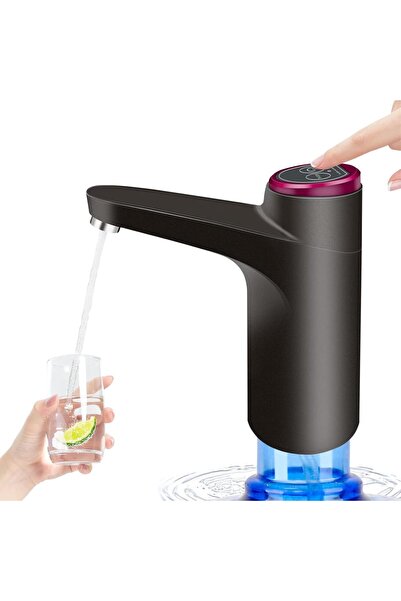 GENZY Water Dispenser Pump for 5 Gallon Bottle, USB Rechargeable Electric Wat...