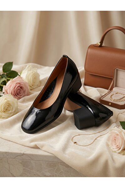 Kemal Aygün - Genuine Leather Women's Heeled Shoes