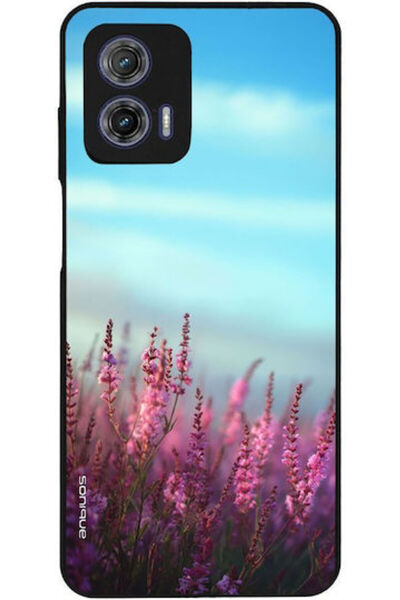 Other Σονίκ Λιλά Θήκη Πλάτης Σιλικόνης (Moto G73)