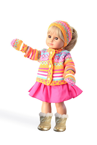 Heless Gloves and headband for 2811 toy dolls
