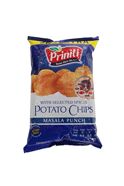 Priniti Potato Chips Masala Punch 100g
