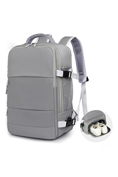 Korbi Rucsac de călătorie dimensiune cabină 40x20x25 Gri