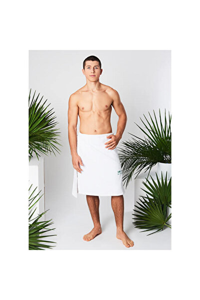 YEYE Made In Nature Kilt din frotir legat OEKO-TEX ®   Standard Alb S